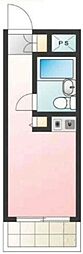 ハイシティ中野 ワンルームの間取図画像