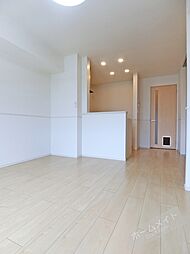 南海線 北助松駅 徒歩10分の賃貸アパート 1階1LDKのリビング/ダイニング