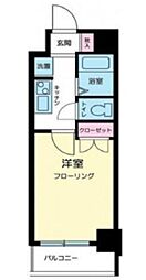 スカイコート笹塚駅前 1Kの間取図画像