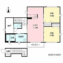 シャーメゾン芙蓉　Ａ棟 A0201 ｜ 佐賀県佐賀市蓮池町大字見島542-1（賃貸アパート2LDK・2階・57.99㎡） その1