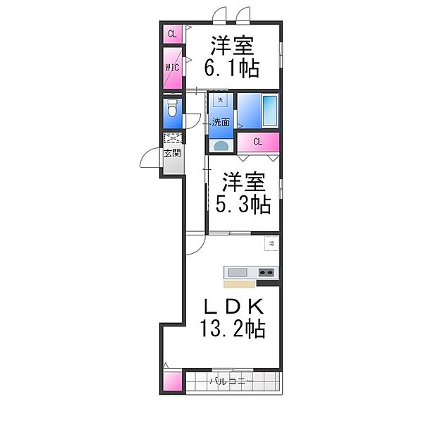 画像2:間取図