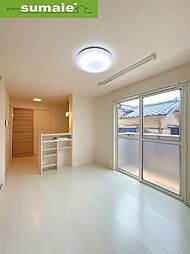 南海線 紀ノ川駅 徒歩14分の賃貸アパート 1階1LDKのリビング/ダイニング