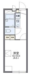 レオパレスエトワール栄町2 1Kの間取図画像