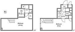 LEGALANDWASEDAMINAMI 1LDKの間取図画像