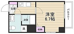 間取図画像 1K