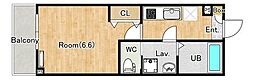 (仮称)ジーメゾン大和イースト 1Kの間取図画像