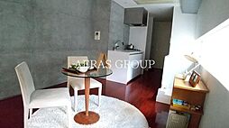 アーデン芝公園 1504 15階ワンルームのリビング/ダイニング