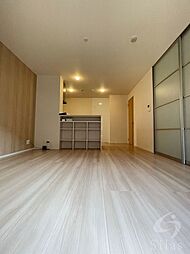 おおさか東線 衣摺加美北駅 徒歩15分の賃貸アパート 3階2LDKのリビング/ダイニング