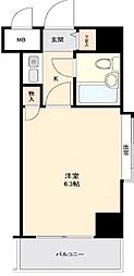 ホーユウコンフォルト大和中央 1Kの間取図画像