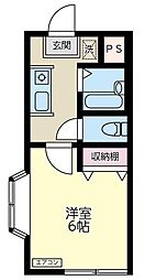 ジュネス・ハッピィ 2階/206