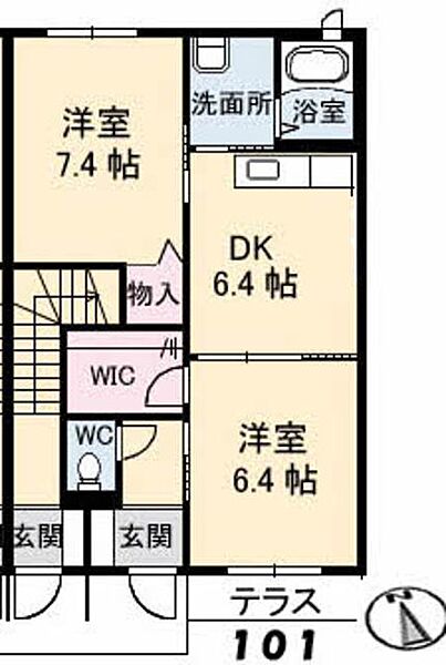 画像2:間取図