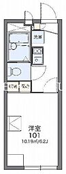 レオパレスWinz 1Kの間取図画像