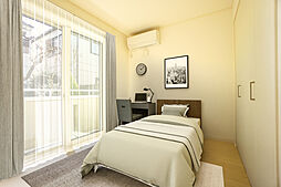 ヴィラ・櫻 101 1階1DKのリビング/ダイニング