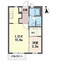 ダルトンハウス第III 101 ｜ 福島県郡山市静町47-15（賃貸アパート1LDK・1階・35.00㎡） その2