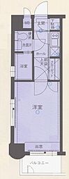 エステートモア平尾山荘通り 1Kの間取図画像