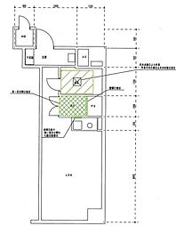 藤和大名コープ ワンルームの間取図画像
