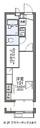 レオパレスステラート大洲 1Kの間取図画像