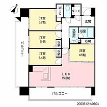 パティオスタイル照葉 A0604 ｜ 福岡県福岡市東区香椎照葉４丁目4-8（賃貸マンション4LDK・6階・80.63㎡） その2