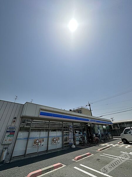 画像26:ローソン矢田駅前店、街のホットステーション 425m