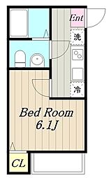 アザーレ・パッシオ本厚木B0 2階