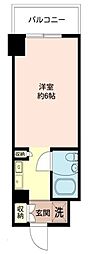 吉祥寺本町ビューハイツ ワンルームの間取図画像