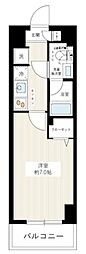 REXZY西川口AZ3 1Kの間取図画像