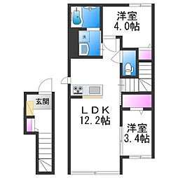 ミルキーウェイII 2階/-