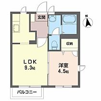 シャーメゾン　トレンテ 101 ｜ 岩手県一関市町浦3-2（賃貸アパート1LDK・1階・33.00㎡） その2