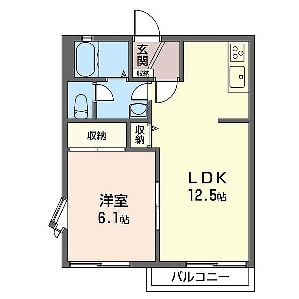 メゾンクレール 00203｜千葉県柏市松葉町７丁目(賃貸アパート1LDK・2階・38.50㎡)の写真 その2