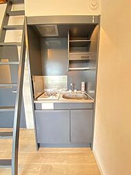 コーポ逆井 1階ワンルームのリビング/ダイニング