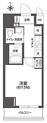 間取図画像 1K