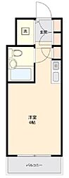 エルハイツ成増W棟 ワンルームの間取図画像
