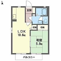 シャーメゾン河内 A0203 ｜ 愛媛県新居浜市河内町11-1（賃貸アパート1LDK・2階・38.83㎡） その2