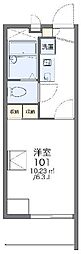 レオパレス船橋湊町 1Kの間取図画像