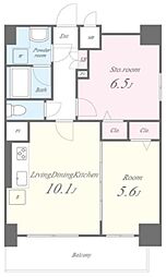 カサ・フェリーチェ 7階1SLDKの間取り