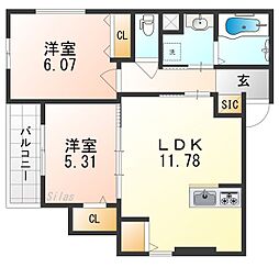 K1山之内 1階/-