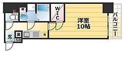 神戸市海岸線 みなと元町駅 徒歩1分の賃貸マンション 6階1Kの間取り
