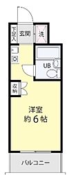 NTC大宮 ワンルームの間取図画像