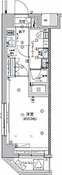 セジョリ早稲田ウエスト 1Kの間取図画像