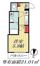 東京メトロ東西線 原木中山駅 徒歩5分 2階/-