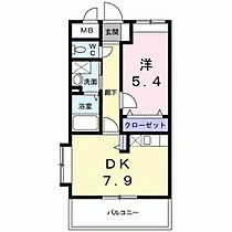 フィオーレ 308 ｜ 福岡県久留米市山川追分１丁目4-22（賃貸マンション1DK・3階・36.00㎡） その2