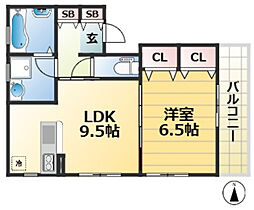 KARIN御崎公園 3階/-