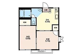 ポーエルVI－Ｃ 00203 ｜ 東京都江戸川区篠崎町３丁目14-11（賃貸アパート2DK・2階・36.00㎡） その2