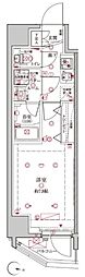 クレイシア板橋本町 10階1Kの間取り