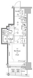 dips大山東町 1Kの間取図画像