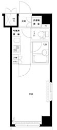 ルーブル浜田山 3階1Kの間取り