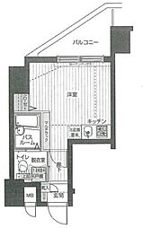 フェニックス初台弐番館 ワンルームの間取図画像