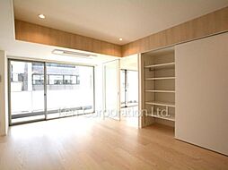 麻布十番スクエアレジデンス 4階1LDKのリビング/ダイニング