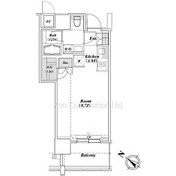 間取図画像 ワンルーム