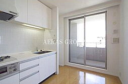 パークキューブ市ヶ谷 1403 14階1DKのリビング/ダイニング